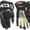 CCM Tacks AS-V Pro Youth Hockey Gloves -Ccm HGAS5PRO BKWH YT 1f2422b9 3d40 4f63 b35f 0d5ad97805bd