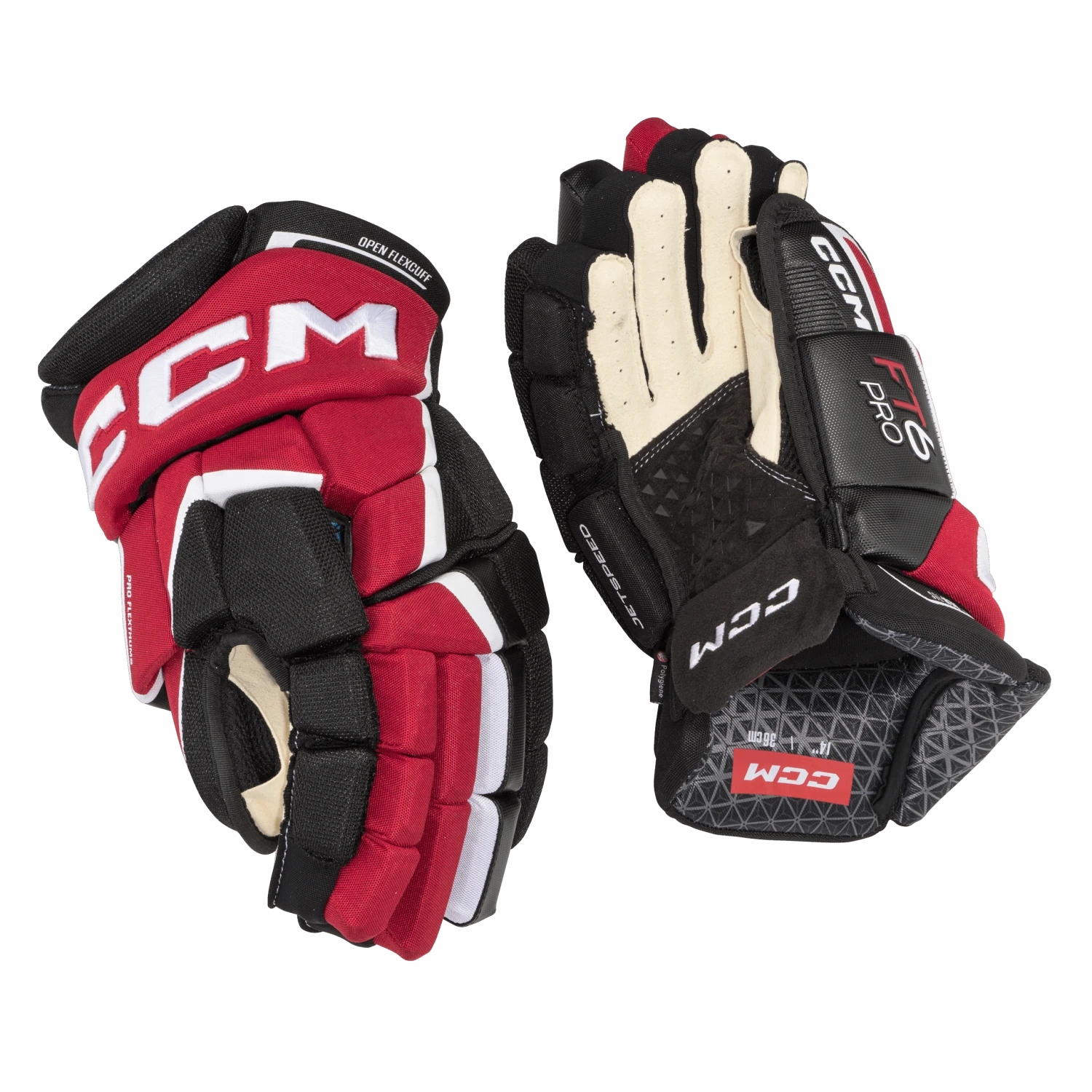 CCM JetSpeed FT6 Pro Junior Hockey Gloves 5 CCM JetSpeed FT6 Pro Junior Hockey Gloves - Image 3