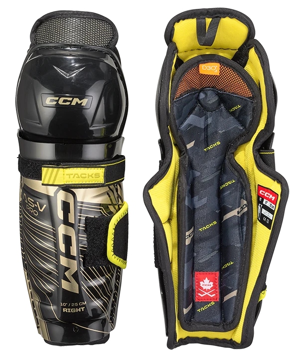 CCM Tacks AS-V Pro Youth Shin Guards 3 CCM Tacks AS-V Pro Youth Shin Guards
