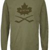 CCM Nostalgia Leaf Long Sleeve Tee Adult -Ccm T6835 150